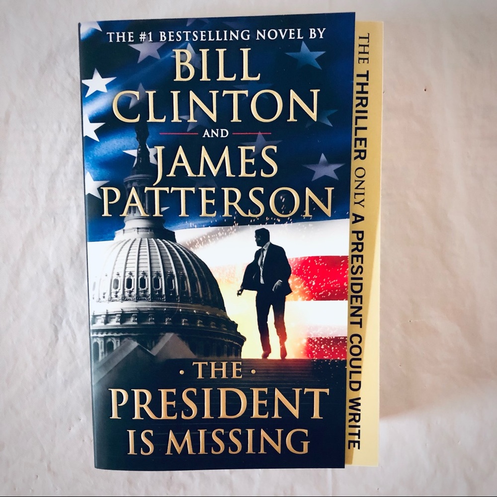 The President is Missing James Patterson Thriller Crime Mystery Suspense Book